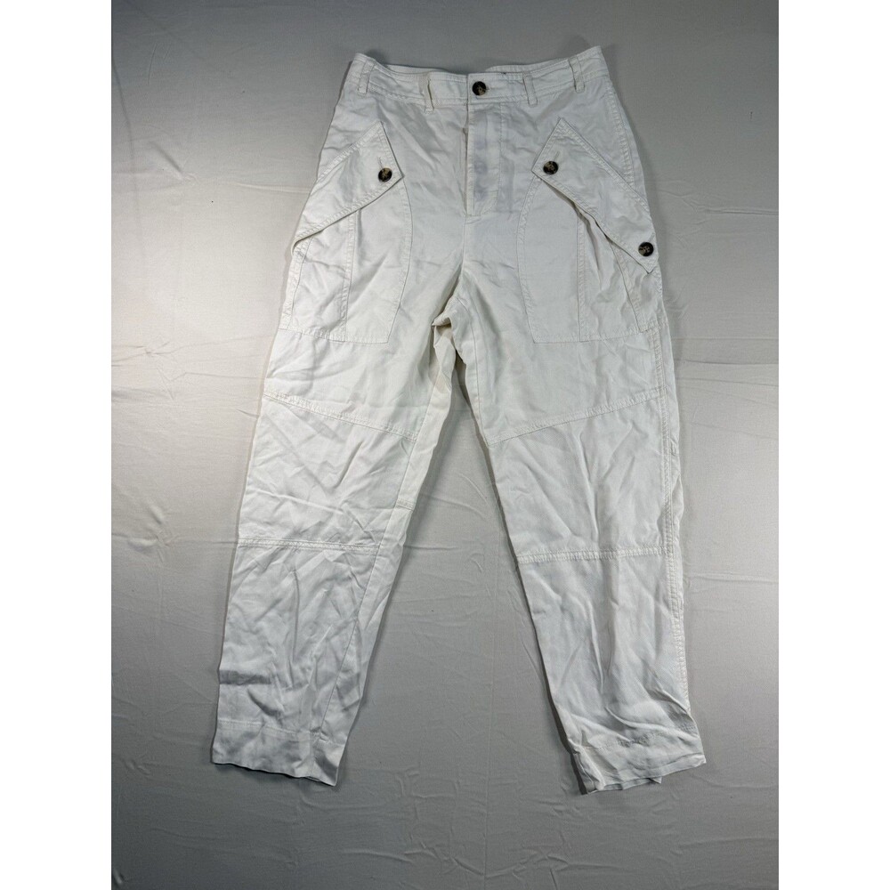 Express Women’s Cargo Pants – Size 2 – White – Modern Utility Style